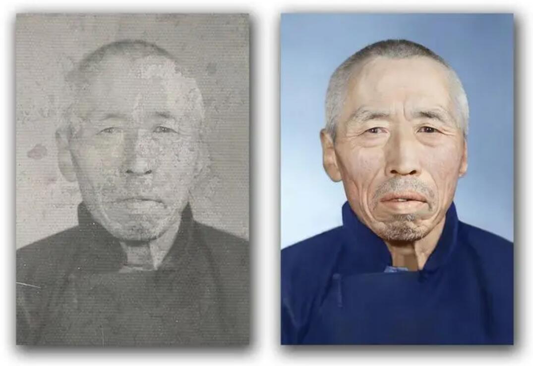 汶上破损照片修复-56